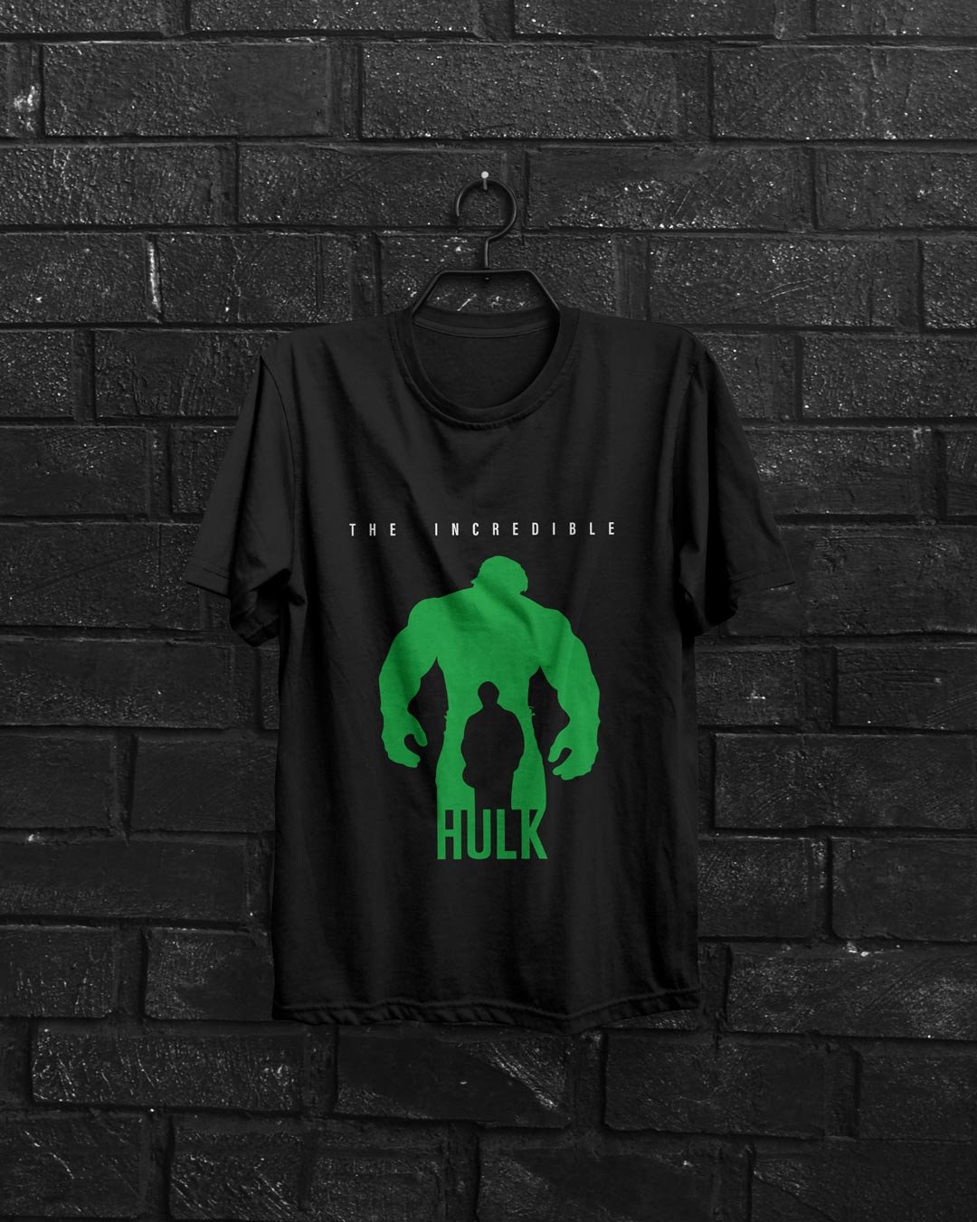 TeesWarrior Marval Series The Incredible Hulk Graphic Printed 100% Cotton T-Shirt - Regular Fit, Round Neck, Half Sleeves