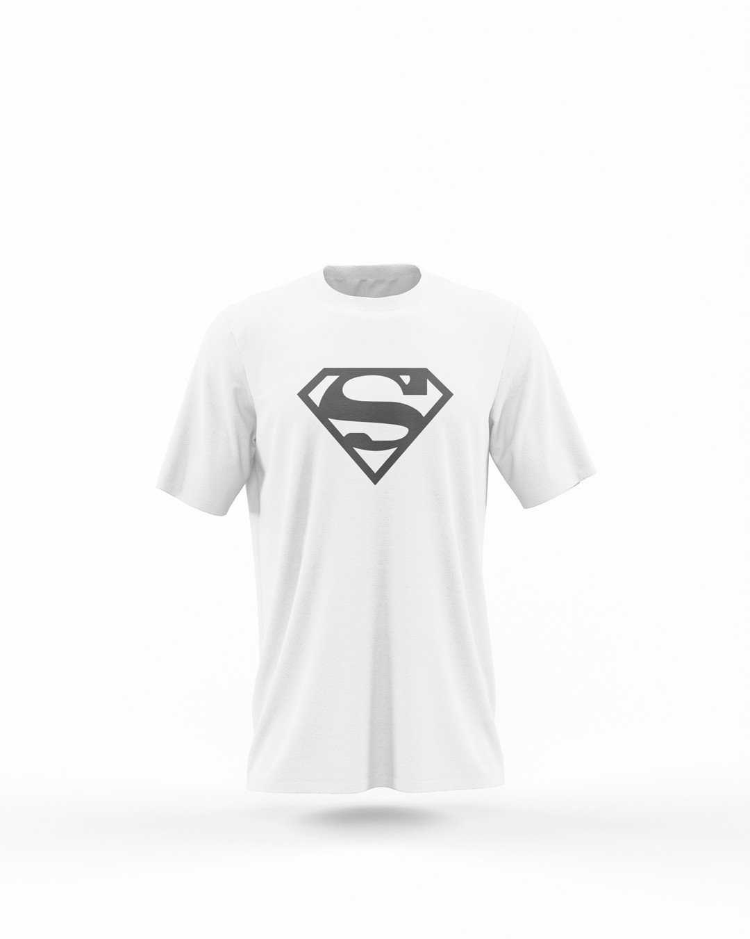 TeesWarrior Superman Logo for DC Lover Graphic Printed 100% Cotton T-Shirt - Regular Fit, Round Neck, Half Sleeves
