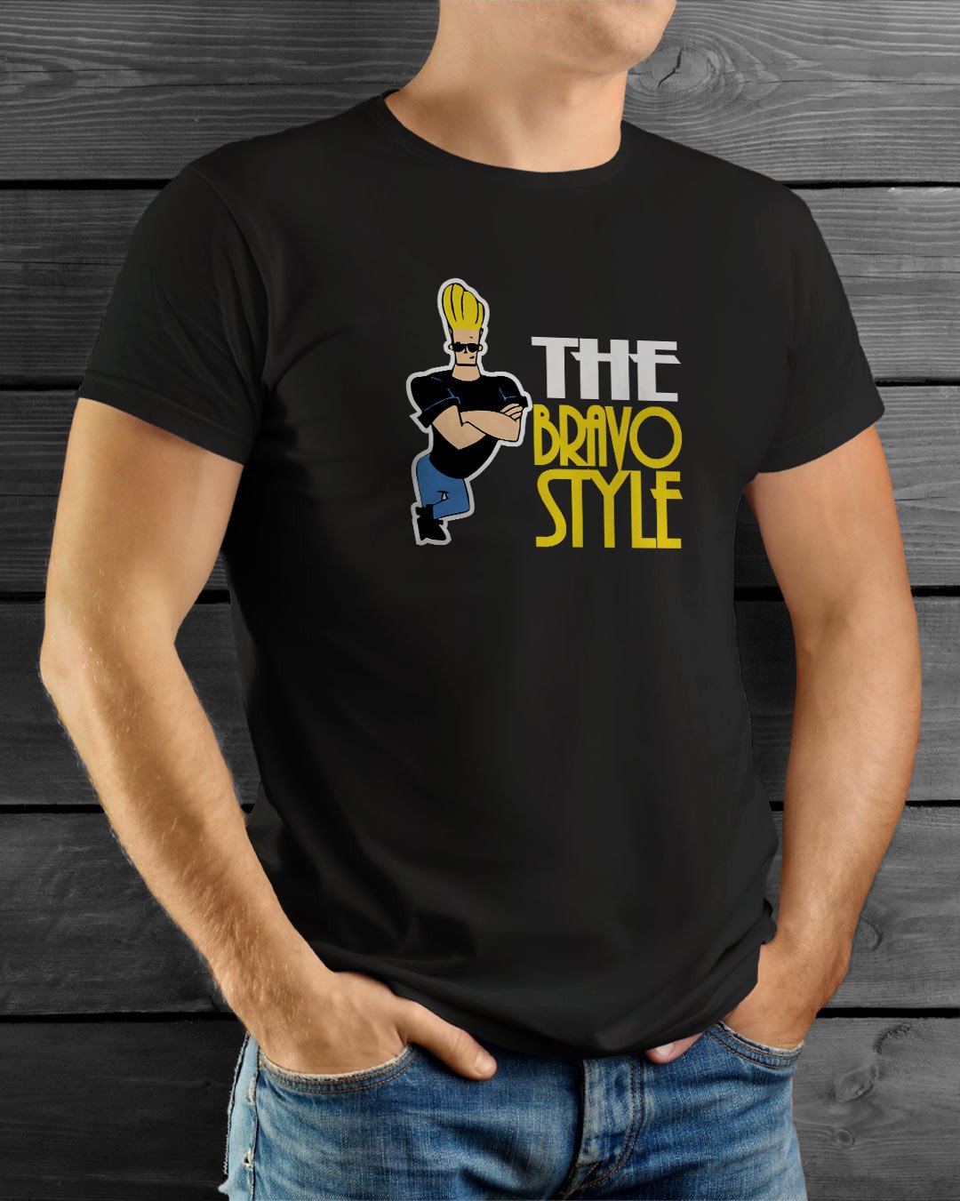 The Bravo Style Printed Bio-washed cotton T-Shirts