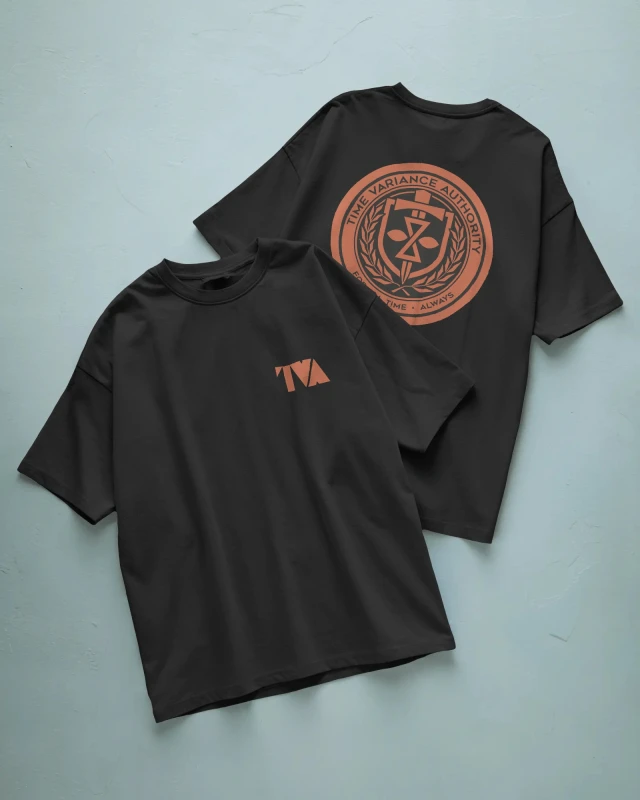TVA Marvel Oversized T-Shirt | Loki Time Variance Authority Tee