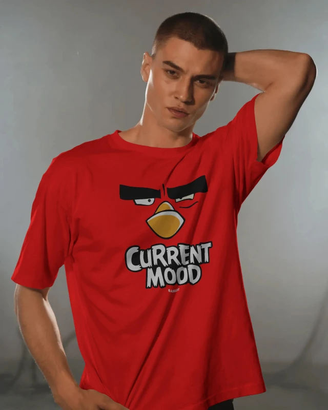 Current Mood Oversized T-Shirt | Relaxed Fit Graphic Tee for Everyday Style