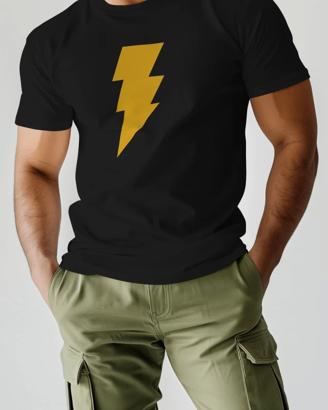 Black Adam Classic Fit T-Shirt - DC Comics Superhero Tee