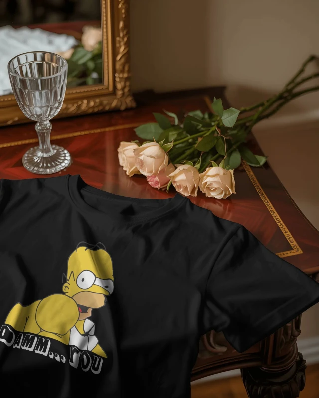 TeesWarrior Oversized Simpson Graphic Tee - Comfy & Stylish for Men & Women