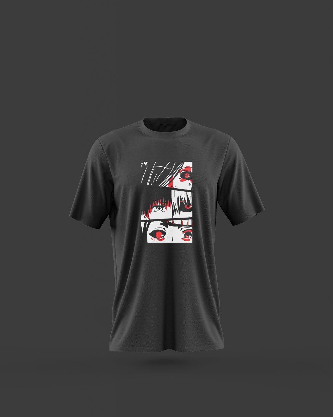 TeesWarrior Anime Character Graphic Printed 100% Cotton T-Shirt – Regular Fit, Round Neck, Half Sleeves