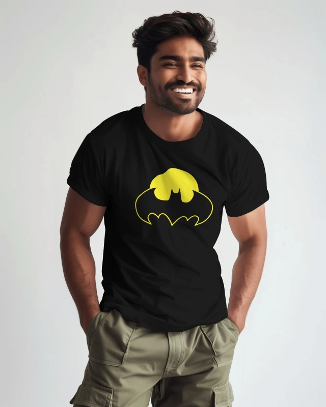 Batman Classic Fit T-Shirt - Iconic Superhero Tee for Men & Women