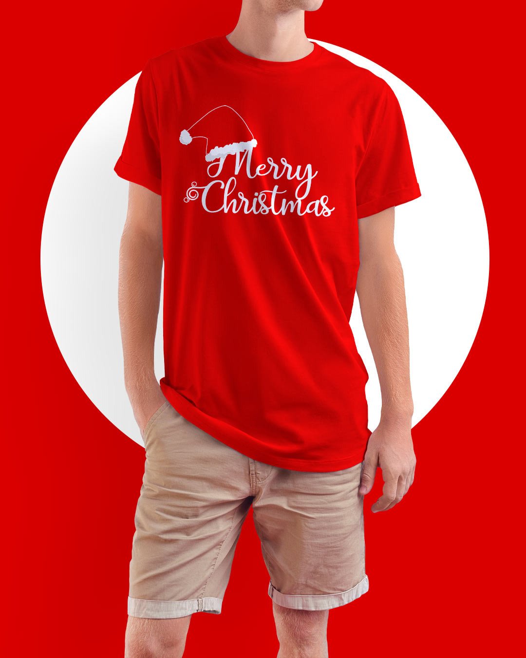 Merry Christmas Printed T-Shirts