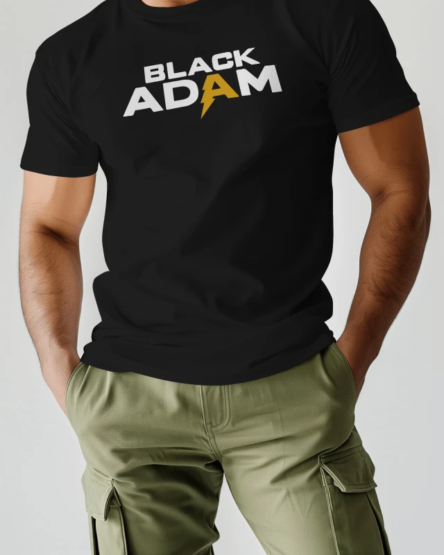 Black Adam Classic Fit T-Shirt - DC Comics Superhero Tee