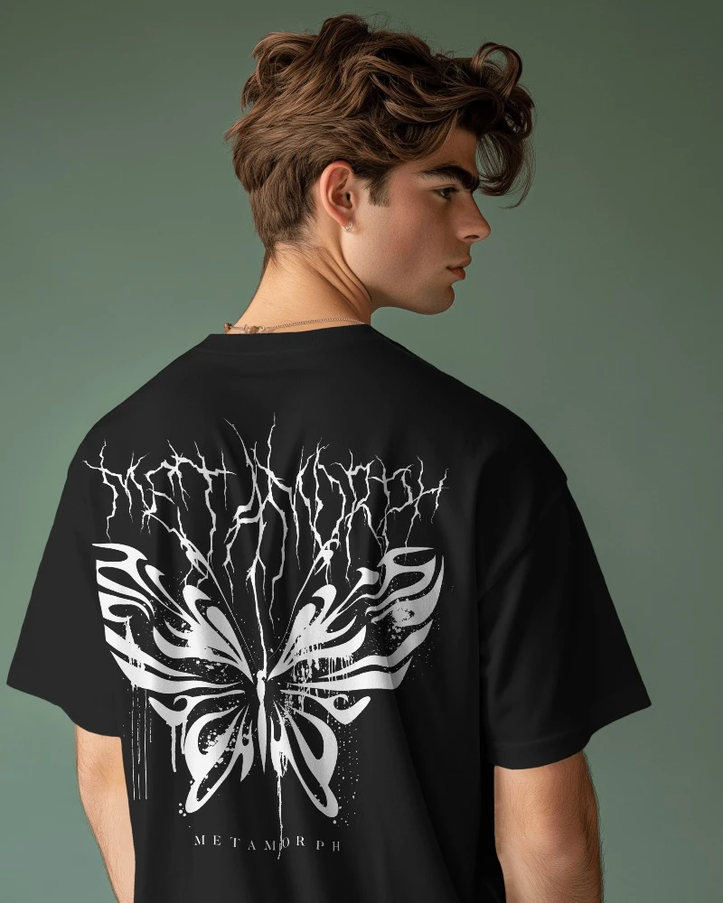 TeesWarrior Wings Oversized T-Shirt for Men & Women | Relaxed Fit, Graphic Tee