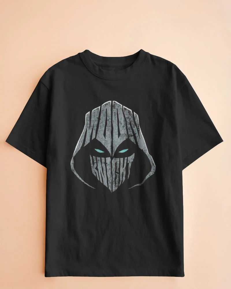 TeesWarrior Moonlight Oversized T-Shirt for Men & Women - Relaxed Fit, Soft Cotton
