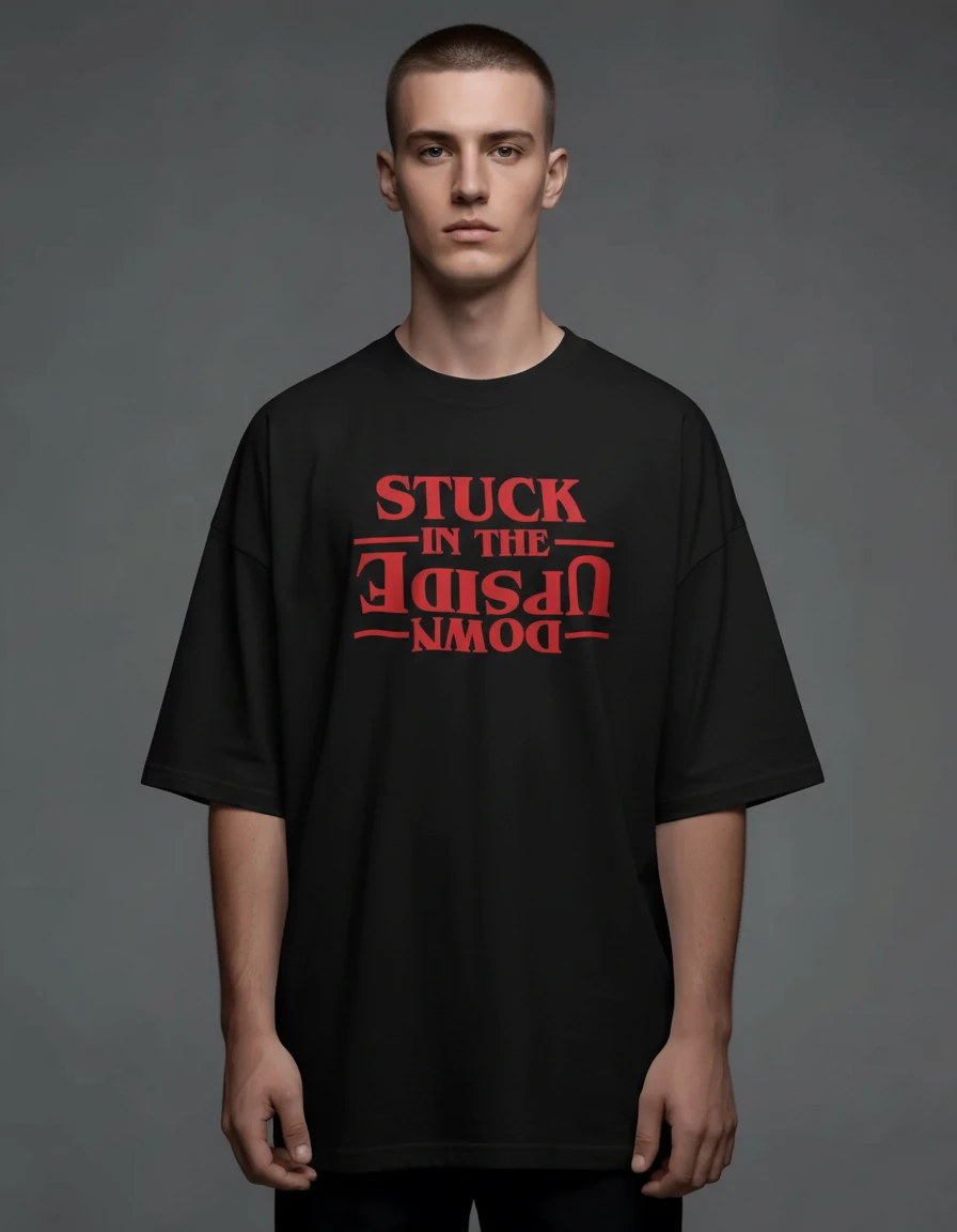 Stranger Things Movie Poster T-Shirt | Retro Sci-Fi Fan Apparel