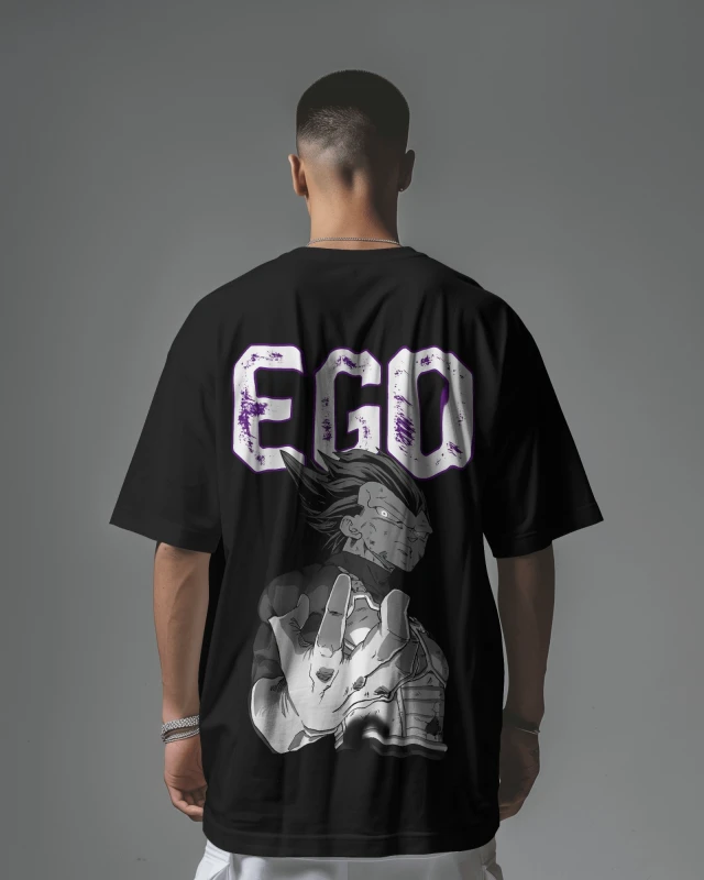 EGO: Premium Graphic Tee for Men - High-Quality Cotton, Unique Designs