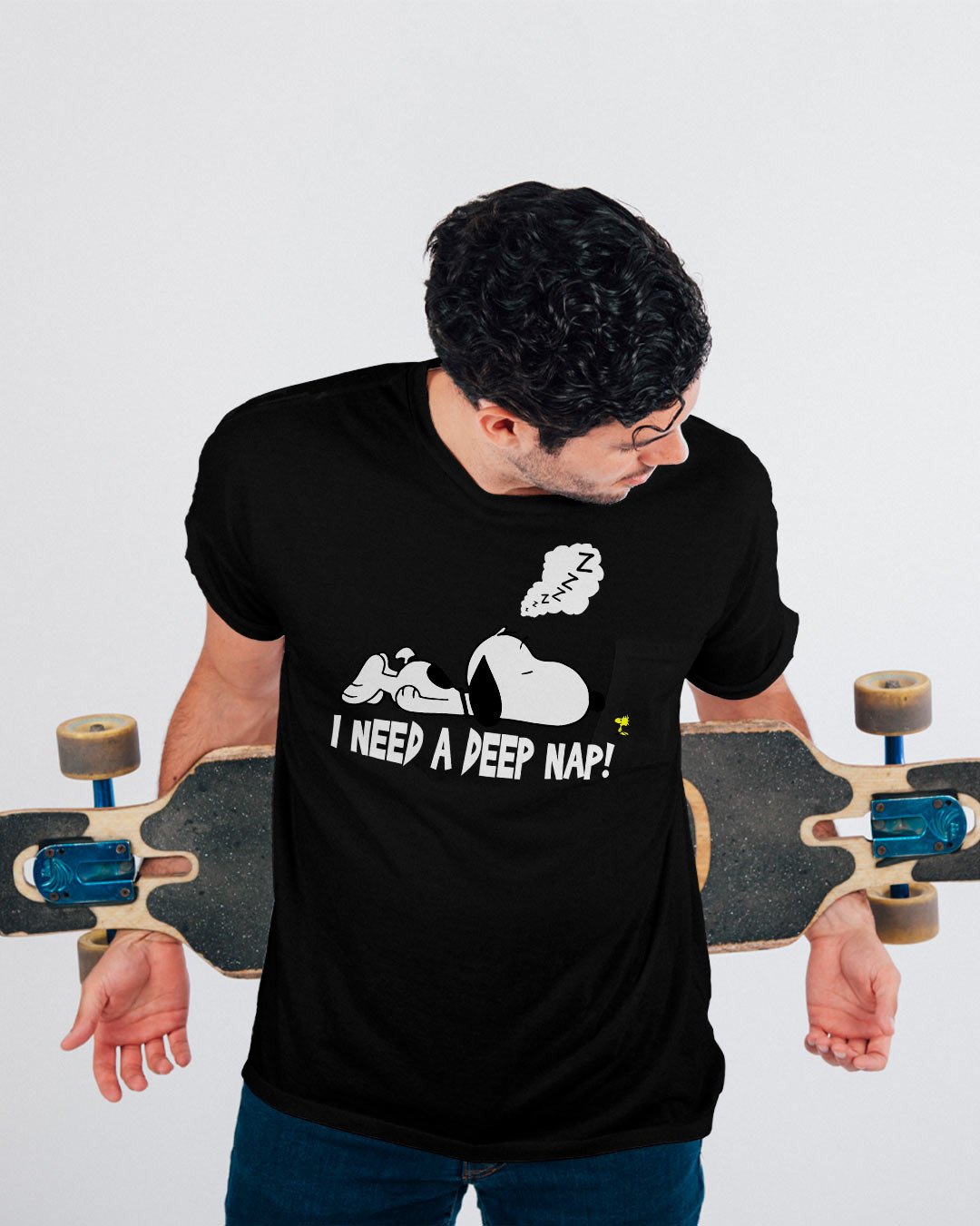 Peanuts: Need a Nap Printed T-Shirts