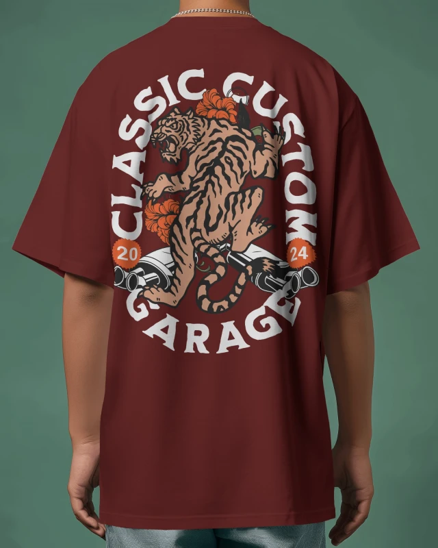 TeeWarrior Oversized Graphic T-Shirt | Relaxed Fit Everyday Style