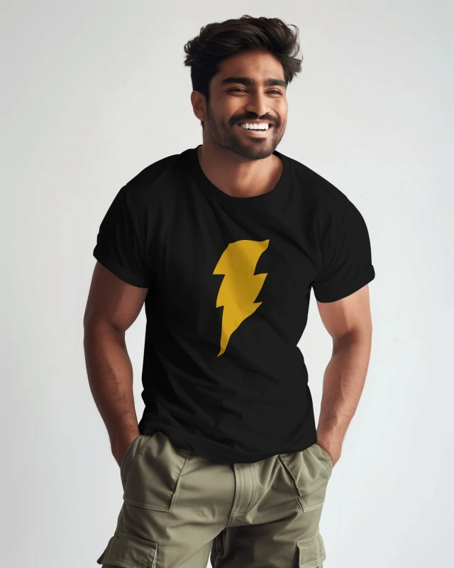 Black Adam Classic Fit T-Shirt - DC Comics Superhero Tee